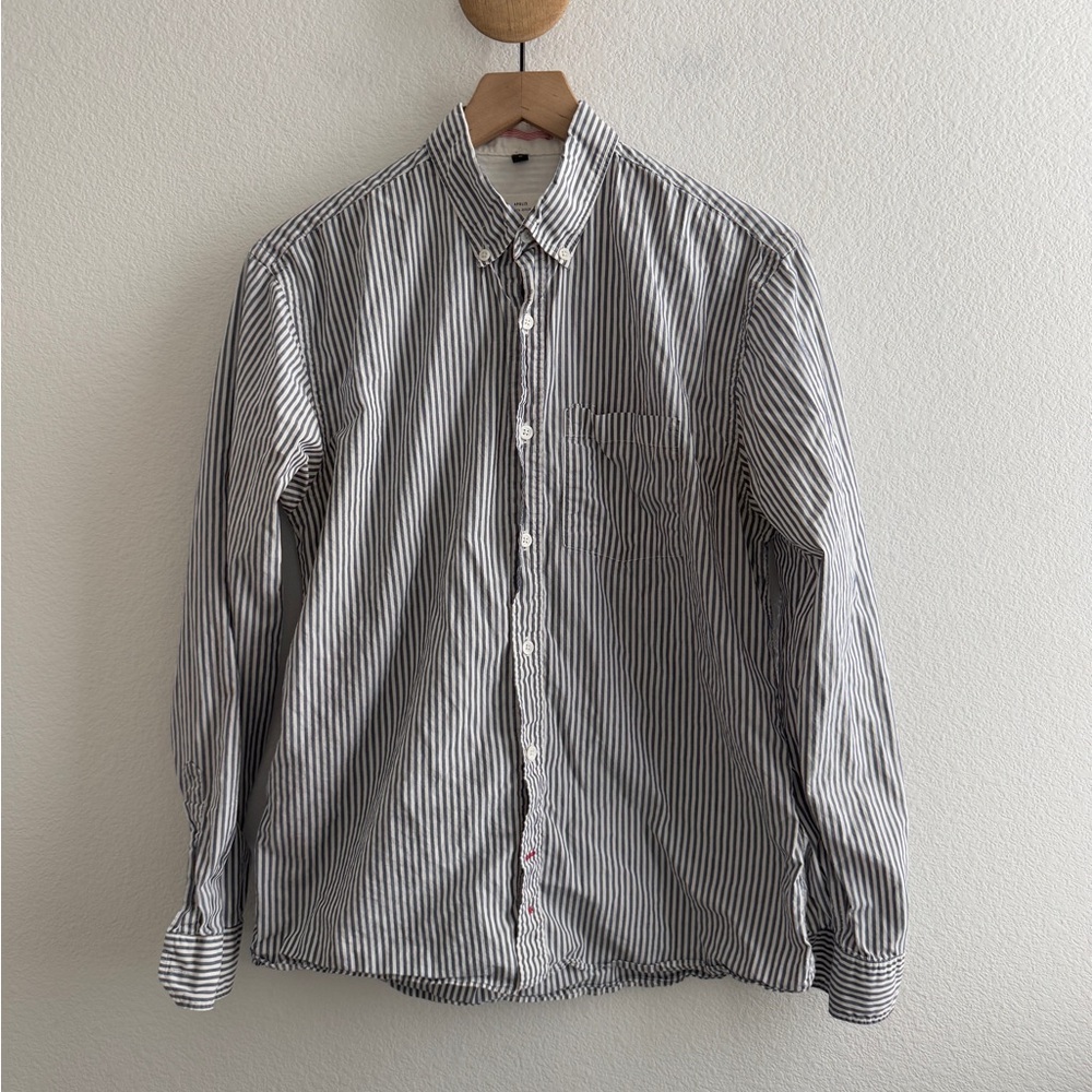 Apolis Global Citizen Striped Button Down Shirt